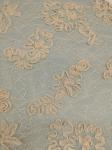 Cording Lace 100% Polyester Embroidered Apparel Fabric