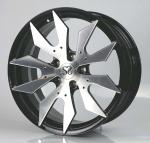 20x9.0ET25/20x10.5ET45/5x112/66.6 Black Machined Face 1pc Forged Wheels For Bmw