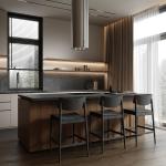 Melamine Luxury Kitchen Cabinet Supplier For Modern Kitchen Cabinet Set