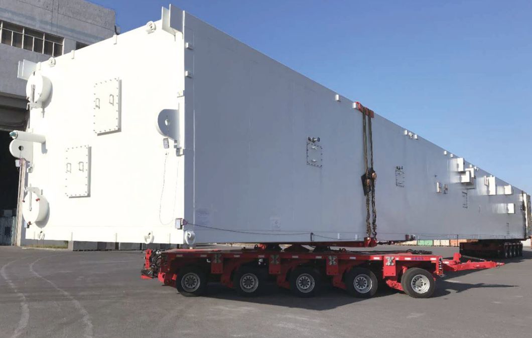 Spmt (Self-Propelled Modular Transporter) Trailer for Heavy Equipment Transportation