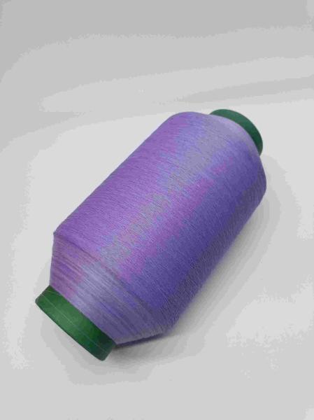 Custom Embroidery Light Reflective Thread Knitting Yarn For T-Shirt Logo