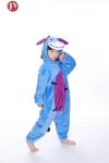 Wholesale Soft Fluffy Flannel Donkey Kids Onesie Pajamas kigurumi