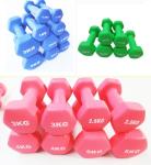 0.5kg 1kg 1.5kg 2kg 2.5kg 3kg -10kgVinyl neoprene coated hex dumbbell for woman