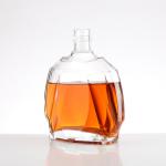 Aluminum Plastic PP Collar Super Flint Glass 750ml Bottles for Whisky Vodka