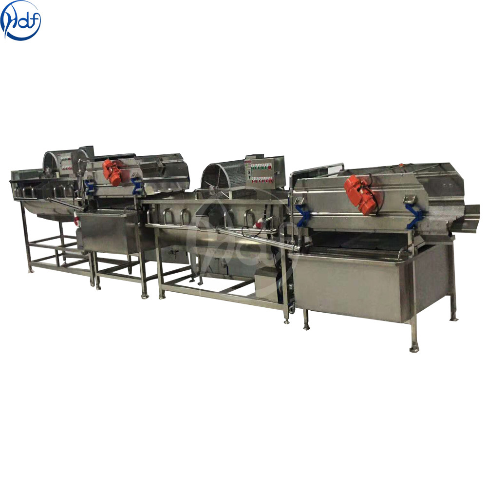Wholesale SS304 Material Fruit And Vegetable Processing Line With Turbocharging from china suppliers