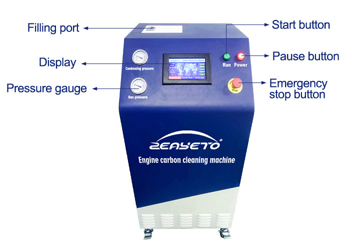 Visible OS Car Carbon Cleaning Machine / Carbon Remover For Cars Performance Improve