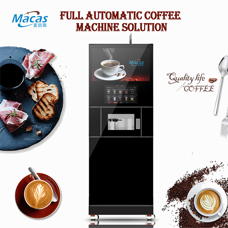 OEM Hot And Cold Espresso Coffee Vending Machine For Retail