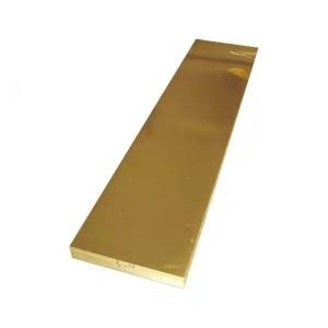 Wholesale Purity Laser Cut 5mm Brass Plate C1100 material 600mm Width ASTM Standard from china suppliers
