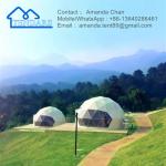 Glamping Luxury Outdoor PVC Dome Hotel House Domes Tent Half Dome Tent For
