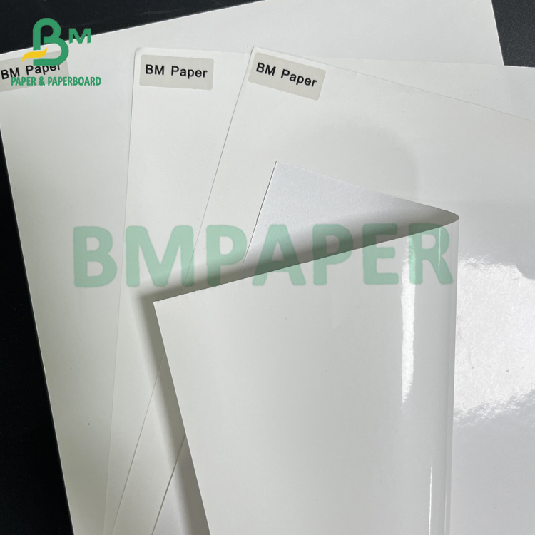 80gsm waterproof one side coated wet strength beer label printing paper