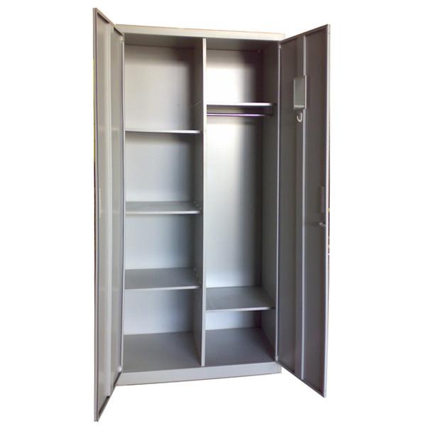 Swing Door Steel Cupboard 1850*900*450 Light Grey RAL7035 Knock Down Metal
