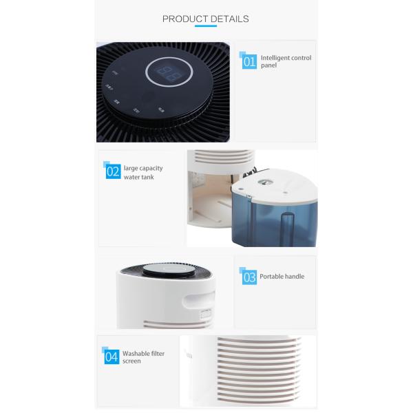 2400ml Semiconductor Dehumidifier