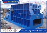 Remote Control Big Mouth Horizontal Scrap Metal Shear 74kW , Length 1400mm
