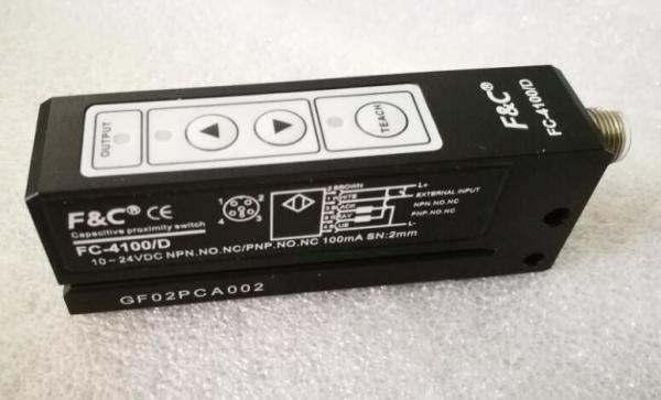 24VDC NPN Or PNP Transparent Sticker Detection Label Sensor Used In Industrial