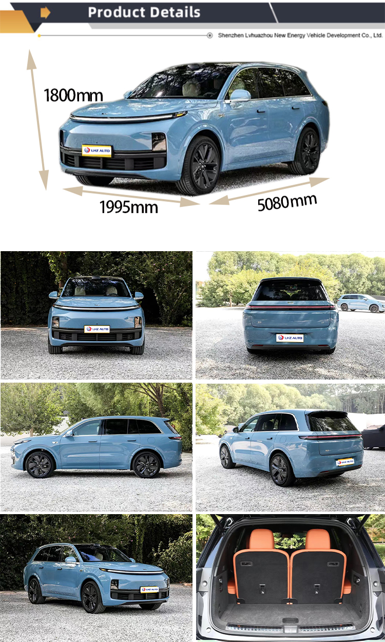 Li L8 's Intelligent Luxury SUV with Electric Parking Brake and 3000-3500mm Wheelbase