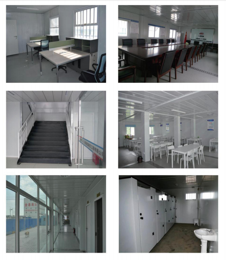 Sandwich Panel Portable Prefab Container House Workshop Shipping Container House