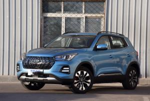 Wholesale Chery Tiggo E 95KW Li Auto EV Car , 53.6kwh Four Wheeler Electric Car from china suppliers