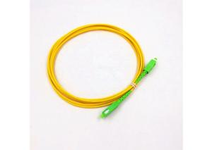 Wholesale Sc Upc Fiber Optic Patch Cord Cable High Return Loss Zirconia Sleeve from china suppliers