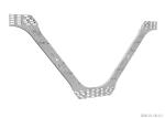 Silver Metal Web Joists Durable and Long-Lasting for Wooden Roof Connector