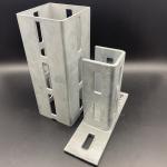 Heavy Load Metal Steel 120x100x4mm Square Channel