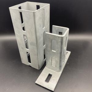 Wholesale Heavy Load Metal Steel 120x100x4mm Square Channel from china suppliers