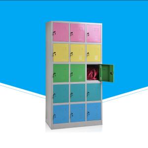 Wholesale 15 Door 5 Tier 3 Wide Steel Office Lockers For Employee from china suppliers