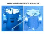 Model:A250 CB/T497 Carbon Steel Galvanized Seawater Filter - Carbon Steel