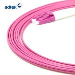 Duplex OM4 Fiber Optic Patch Cord For Telecom Network LC-LC/UPC 50/125um