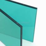 Fine Polished Edge French Green Hollow Laminated Safety Glass for Staircase