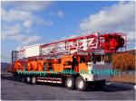 Full Hydraulic Drilling Machine / Truck Mounted Drill Rig 261kW Engine Power