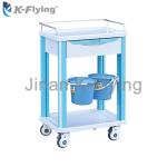 Multifunction ABS Hospital Furniture Treatment Medical Trolley Cart