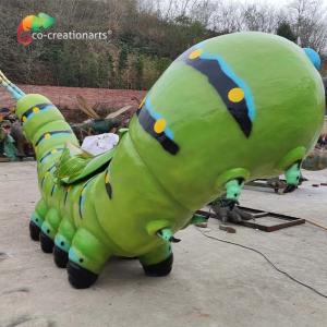 Wholesale Waterproofing Rideable Animatronic Insect Animatronic Caterpillar For Theme Park Decoration from china suppliers