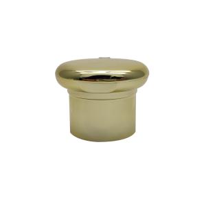 Wholesale 30.4mm Height 24/415 Plastic Flip Top Cap Electroplating Crown Shape from china suppliers