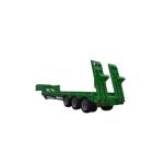 Low Bed Trailer Lowboy Truck Semi Trailer 3 Axles Lowbed Loader Trailers with