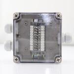 Plastic Junction Box 125*125*75mm Electric Distribution Enclosure Waterproof