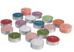 12g 24g 4hrs 8 Hours Coloured Tealight Candles Paraffin Wax Mini For Wedding