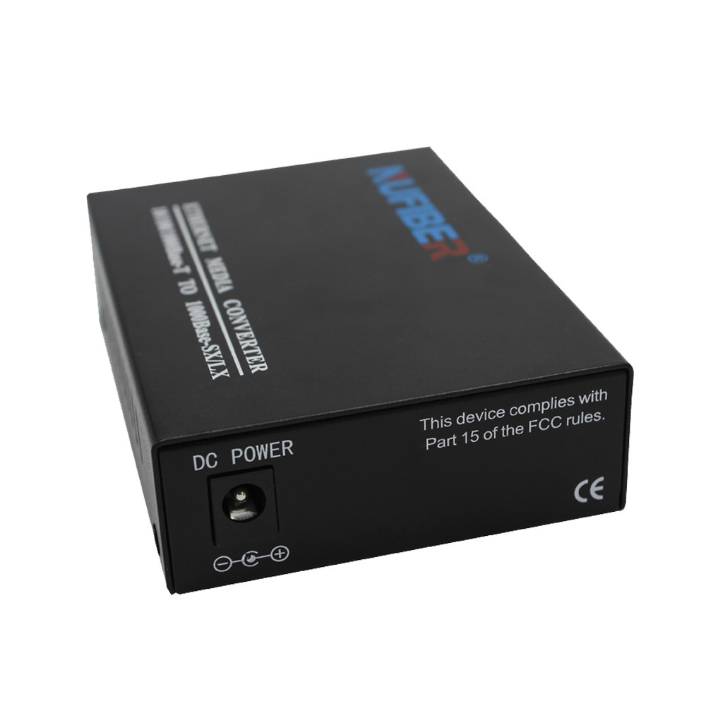 Multimode 10 100 1000Base TX FX Media Converter Gigabit Ethernet Media Converter