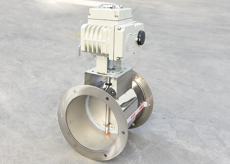 150mm Crucial Component Duct Zone Control System With Flange