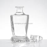 End Spirits Collection 750ml Vodka Glass Bottle with Hot Stamping and Aluminum