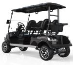 205/50-10 Tire Size 4 Seaters Lifted Electric Golf Cart for Golf Course and Yard