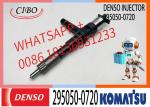 DENSO diesel Fuel Injector 295050-0720 6252-11-3100 for Komatsu SAA6D125E-6A/6B