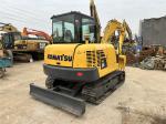 Small Japan Komatsu PC56 Used Hydraulic Excavator Mini Size Weight 5 Tons With