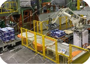 Wholesale Chaint Automatic Palletizing System Brand High Effeciency 20 - 50kg / Pc Load from china suppliers