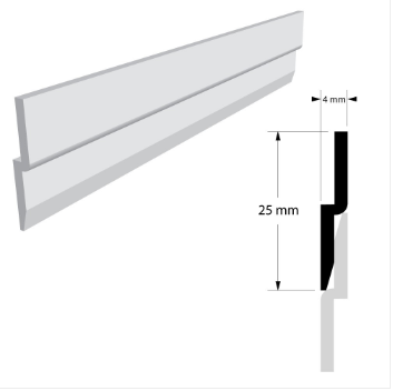 Convenient Small Z Bar Hanger Z Clip for Mirror Mounting 6.2lbs Weight 50lbs Capacity