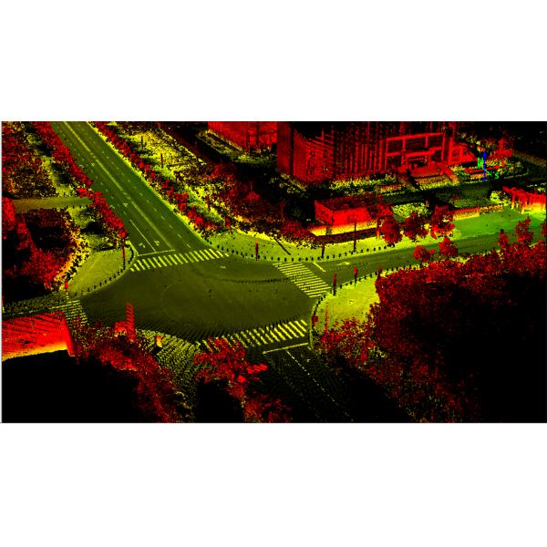 Road Mapping High Precision Mobile LiDAR Geosun gAirHawk GS-260X
