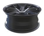 Deep Concave Forged Wheels Brushed Black Monoblock Alloy Rims 20 Inch