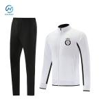 OEM Football Training Tracksuit Insulated Jacket Pants Moisture-Wicking Fabric