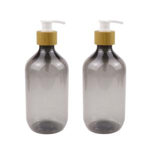 Wholesale Bamboo Pump PET Cosmetic Bottles Nontoxic Odorless 60ml Lotion Bottle from china suppliers
