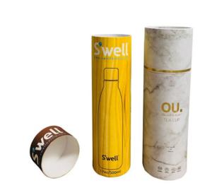 Wholesale Uv 4C Kraft Paper Tube Packaging 180gsm C2S Paper Cylinder Box from china suppliers