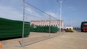 Wholesale Galvanized Pvc Coated Event Temporary Fence Canada Standard 6ft X 8ft from china suppliers